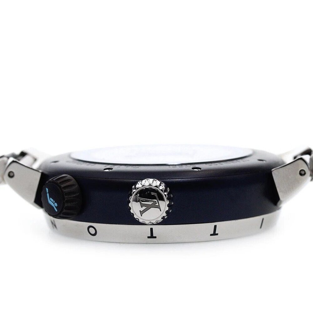 LOUIS VUITTON Tambour Street Diver QA121 Navy Dial Automatic Men's Watch_860533 - Picture 4 of 7